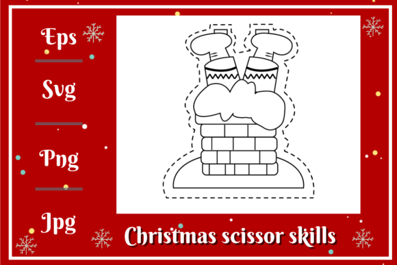 A Festive Fireplace Vector for Craft and Design Projects