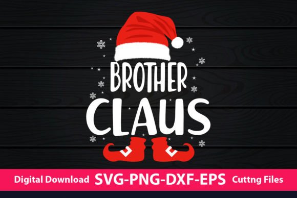 Brother Claus Christmas: A Graphic Asset for Modern Print Templates