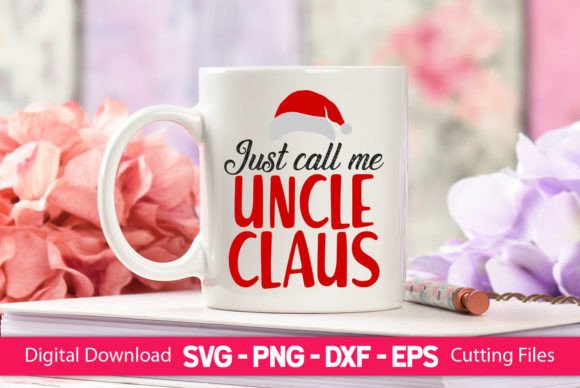 Crafting Festive Graphics: The Uncle Claus Design Asset