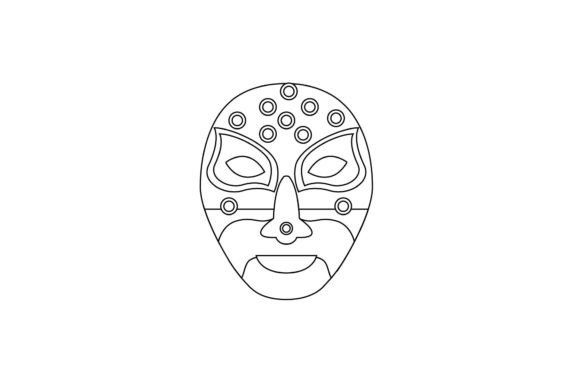 Design Outline Chinese New Year Graphics for Editorial Coloring Pages