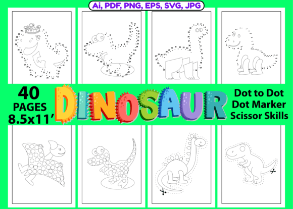 Dinosaur Dot to Dot: A Designer’s Review for Stitched Projects