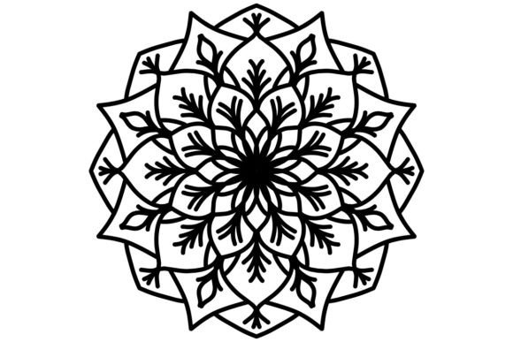 Handcrafted Mandala Graphics for Crafts and Branding