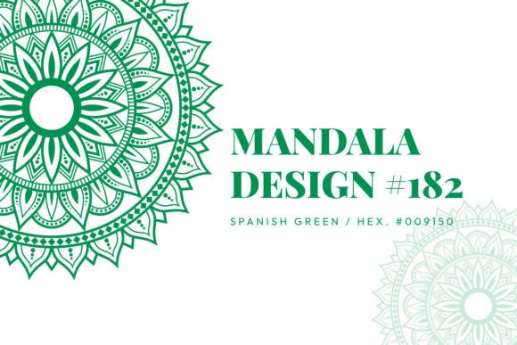 MANDALA DESIGN 182: A Graphic Pattern for Branding