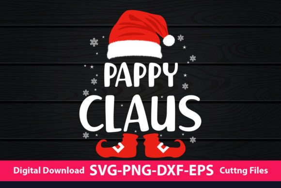 Pappy Claus Christmas for Crafters and Commercial Graphics