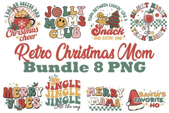Retro Christmas Mom Sublimation Graphics & Crafts Review