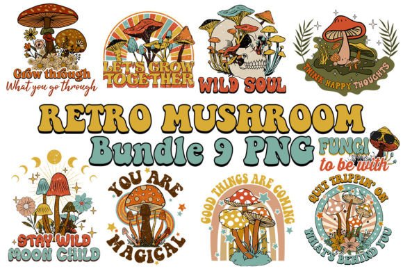 Retro Mushroom Graphics: A Designer Review for Content Creators