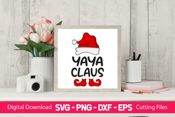 Yaya Claus: A Graphic Design Asset for Craft Businesses